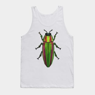 Jewel Beetle Digital Painting Tank Top